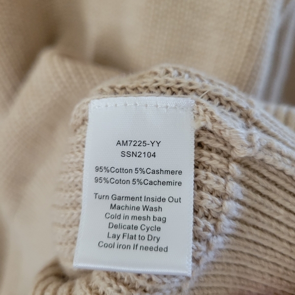ATM Cotton & Cashmere Blend RIbbed Sweater XL NEW NWT - Picture 8 of 9